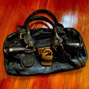 Chloe padlock bag